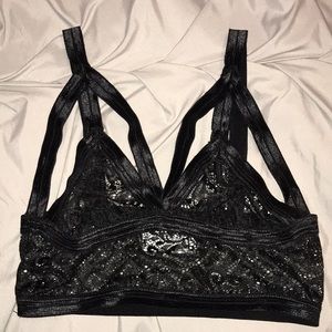 Black bralette